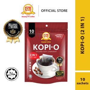 Kluang TV Coffee Kopi-O 2in1 (10 sachets x 1 pack)